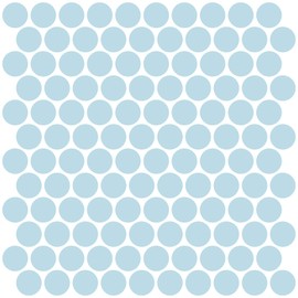 InHome NH2959 Penny Tile Peel & Stick Backsplash Tiles, Blue