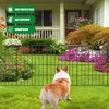 KYATE 10 Pack Garden Fence Animal Barrier Fencing 1.44 inch