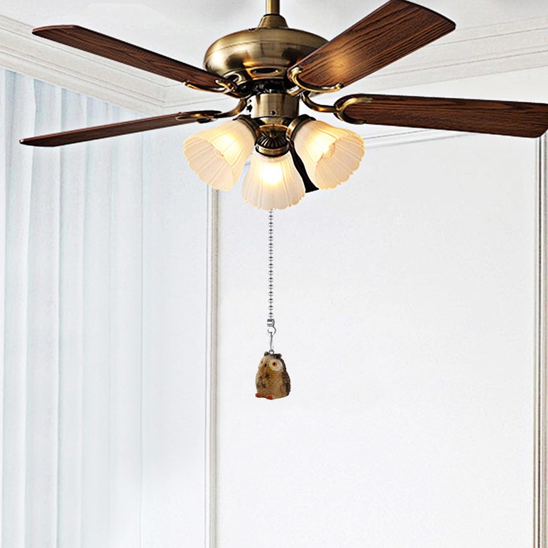 Dotlite Animal Ceiling Fan Pull Chain,12in Cute Animal Fan String