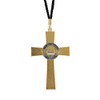 Christian Brands Eucharistic Minister Cross Service Symbols Metal Pendant with Nylon Cord