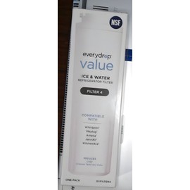 EveryDrop EVFILTER4 Refrigerator Water Filter 1 Pack Filter #4 NEW SEALED