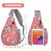 ZOMAKE Sling Bag,Crossbody Sling Backpack Shoulder Chest Bag for Women