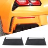 MXtech-23 For Corvette C7 2014-2019 Carbon Fiber Rear Bumper Fog