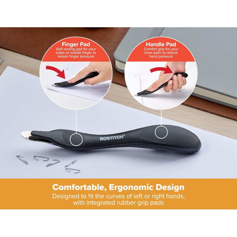 Bostitch Office Easy Staple Remover, Magnetic Tip, 3-Pack (40000M-BLK-3PK)