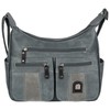 EAAKIE Women's Shoulder Bag, Handbag, Shoulder Bag with Leather Look