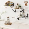 Heimlove Deep Floating Shelves for Wall, 12 Inch Deep Floating