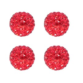 Unifizz 4pcs Car Tire Valve Stem Caps Tire Valve Dust Covers with Rubber Seal 7mm Universal Red 7mm