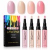 4PCS Water-Based Nail Polish Pen, ,Fast Drying Water Based No