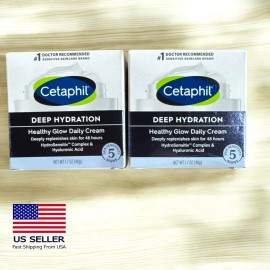 Cetaphil Deep Hydration Healthy Glow Daily  Cream, 1.7 oz. NEW Pack 2