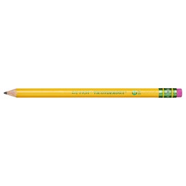 Ticonderoga My First Wood-Cased Pencils, #2 HB Soft, Pre-Sharpened, Yellow, 2 Count