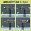 WelderElite Rivet Nut Drill Adapter Kit - Dual Drive Modes: