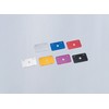 POSH FAITH 500190-01-10 Motorcycle Aluminum License Plate Small Size for