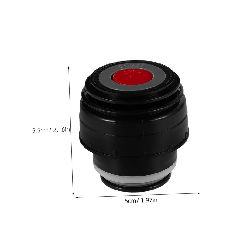 Zerodeko 2pcs Vacuum Flask Stopper Replacement Leak Lid for Insulated