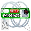 2 Repair Kit Pump Seal Dishwasher Diameter 182 mm 12005317
