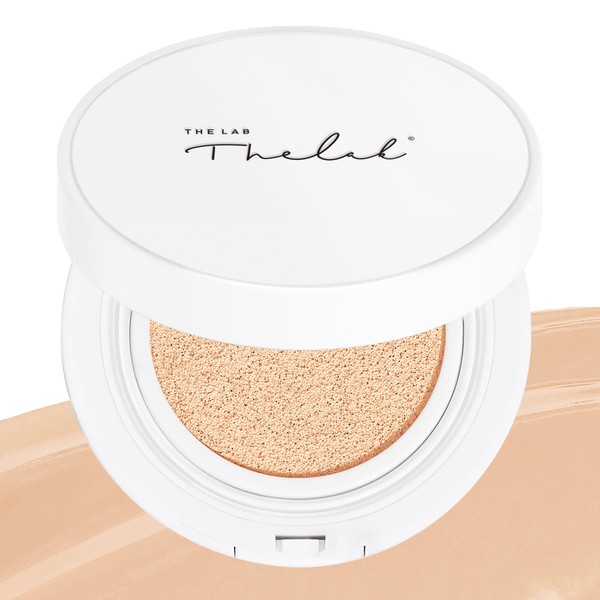 BLANC DOUX Oligo Hyaluronic Acid Healthy Cream Cushion (02 Beige), Sleek, Portable, and Functional Makeup to Protect and Keep Your Skin Moisturized