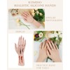 KUMIHO Realistic Silicone Female Hand Model Fake Hand for Jewelry