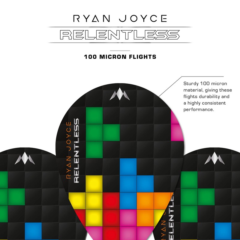 Mission 5xF3771 Ryan Joyce Dart Flights | 100 Micron Premium
