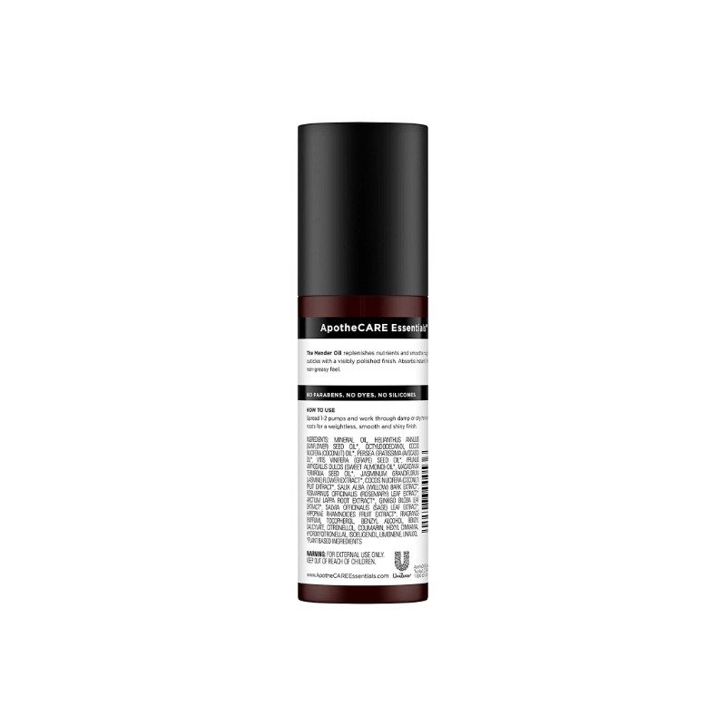 ApotheCARE Essentials The Mender Coconut Milk, White Jasmine, Vitamin E