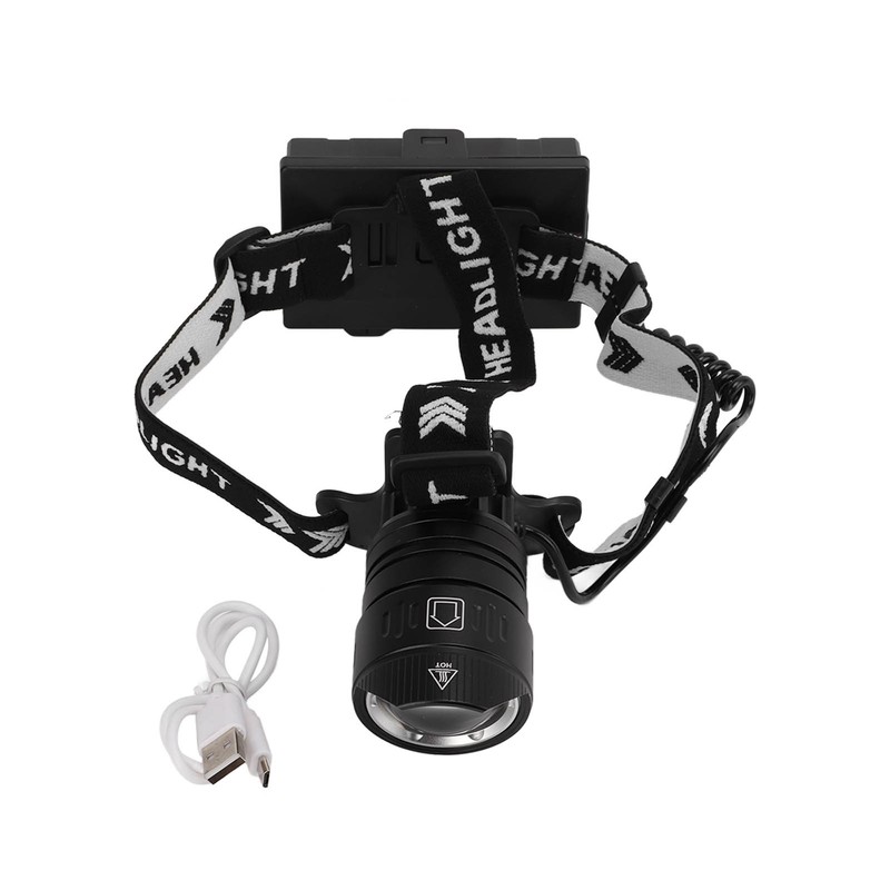 Head Torch Powerful Rechargeable Waterproof LED Sensor Headlight with for