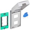 Toshiba Lighting & Technology NDG7322 Metal Splash Proof Plate with