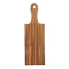 Tablecraft 11085 Gnocchi Rolling Board, 9.38-inch Length, Acacia Wood