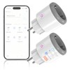 Oblinple WiFi Socket 16A Alexa Socket Smart Home WiFi Sockets