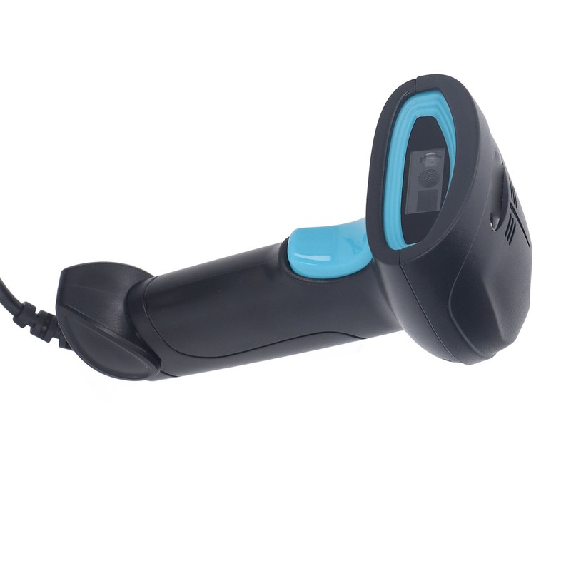 Wired Barcode Scanner High Accuracy Quick Response Smart Voice QR