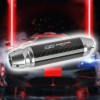 JDM MUGEN Carbon Fiber Aluminum Silver Universal Automatic Car Gear