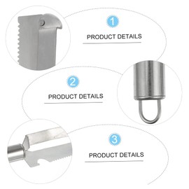 GRIRIW Core Removal Tool 2pcs Stainless Steel Peelers Kitchen Fruit Peelers Vegetable Cutters