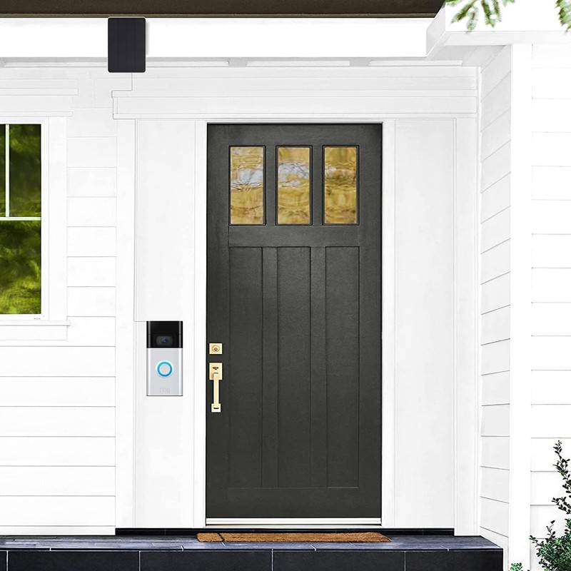 Solar Charger Compatible with Ring Video Doorbell (2nd Generation -