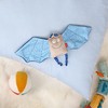 sigikid 38792 Boys' Cuddle Blanket with Blue Dog Design Beige