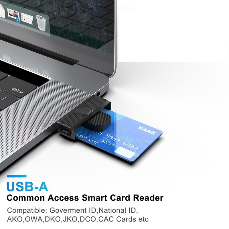 Snblzhef USB Smart Card Reader Memory ID Bank EMV Electronic