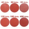 HIFROM 5 Inch Sanding Discs NO-Hole Hook and Loop 800