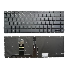 Siakoocty Laptop Replacement US Layout with Backlight Keyboard for HP ProBook 440 G8 445 G8 445R G8 ZBook Create G7 64 0G7 640 G8 645 G8 M23770-001 M23769-001 4BX8QTA00A0 M23769-001HSN-Q27C HSN-Q31C