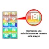 500 Hologramas Plastificados 28x20 Mm Logo Texto Num Serie