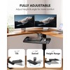 HUANUO Keyboard Tray Under Desk, 360 Adjustable Ergonomic Sliding Keyboard