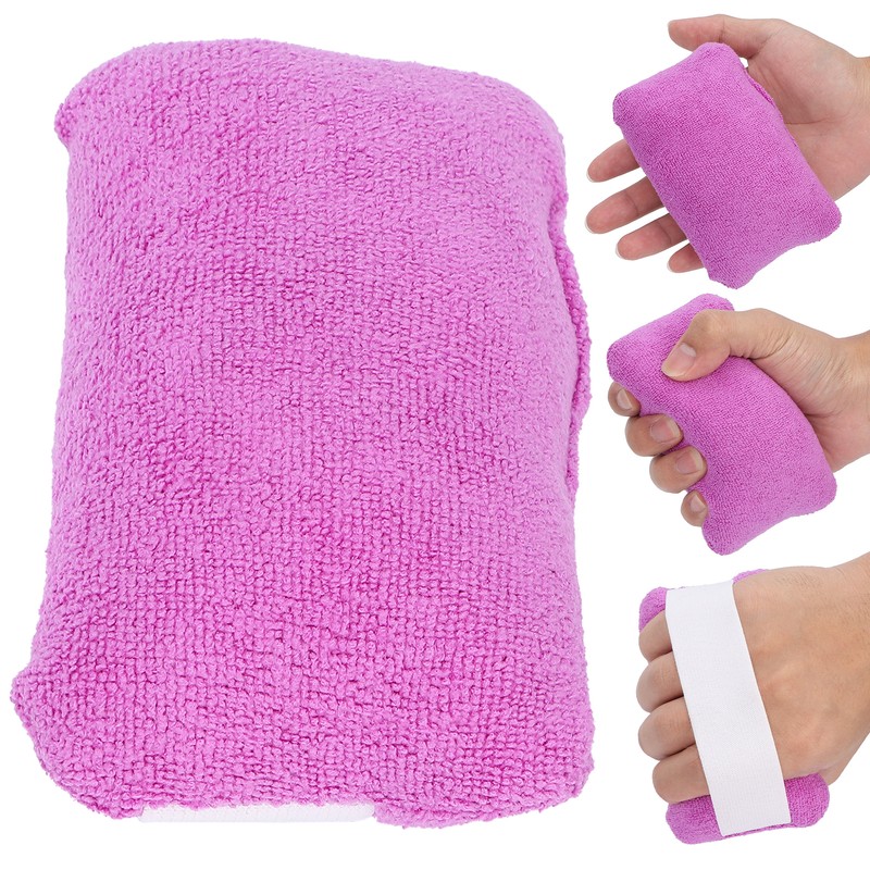 Palm Grips Hand Contracture Cushions Grabbing Pad with Elastic Band