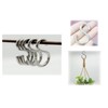Yunox Mini S Hooks, Set of 30, S Can, Small