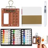 agogue 4 Piece Pocket Watercolour Set, Mini Watercolour Set for