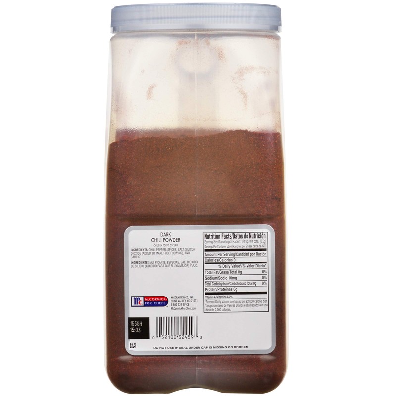 McCormick Culinary Dark Chili Powder, 5.5 lb - One 5.5