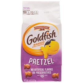 Pepperidge Farm Goldfish, Pretzel, 8-Ounce (Pack of 8)