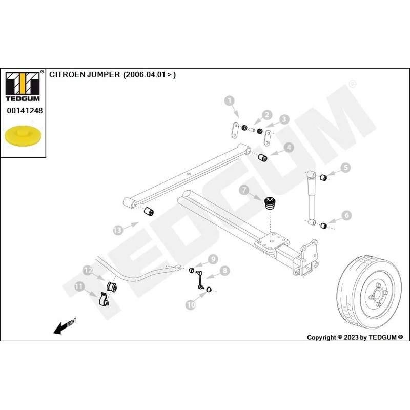 Closing plate, leaf spring