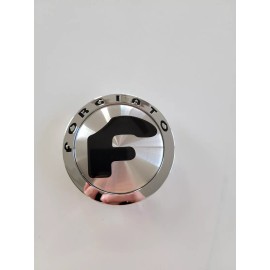 FORGIATO WHEELS RIMS CENTER CAP CHROME & Brushed black NEW