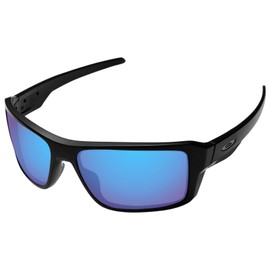 LenzReborn Polarised Lens Replacement for Oakley Double Edge OO9380 Sunglasses - Other Options, Ice Blue - Polarised Mirrored, Unit size