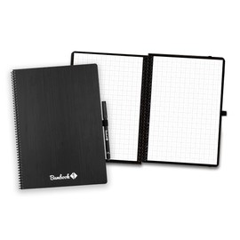 BAMBOOK Classic Notebook Original - A4 - Squared, Reusable Notebook, Notepad, Reusable Notebook