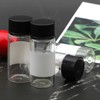 Kesell 10-Pack 10ml (0.338oz, 2.7dram) Clear Glass Vials with Lids