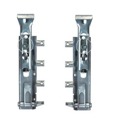 Evotrade Adjustable Invisible Hook for Furniture DIN 68840 + Wall Kit