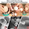 Egg Picker Stainless Steel Egg Picker Egg Cutter Semi-Automatic Kitchen