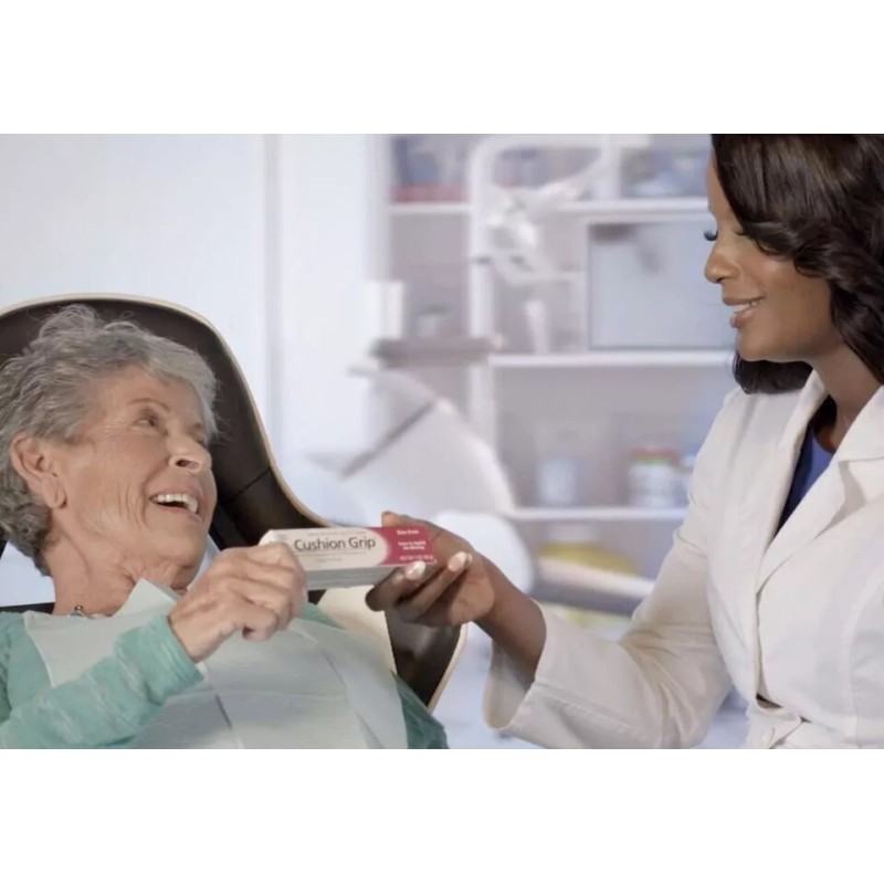 Cushion Grip Soft Pliable Thermoplastic For Refitting Dentures 1 Oz