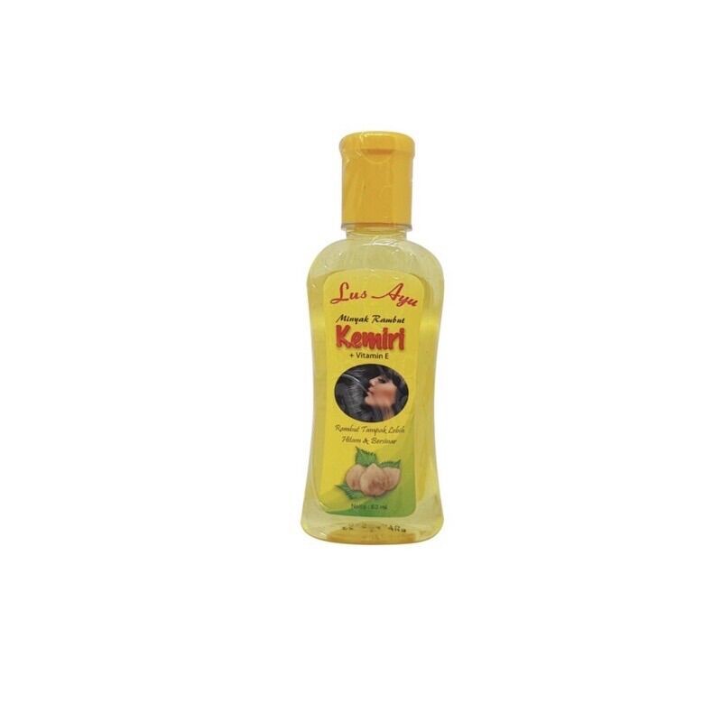 Lus Ayu Minyak Rambut buah keras / Kemiri + Vitamin